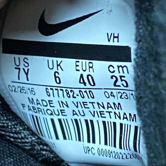 Nike roshe one black gold running sneakers shoes - Picture 8 of 8